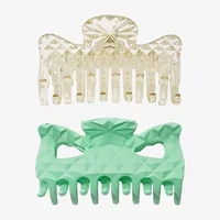 Arizona Green 2-pc. Hair Clip