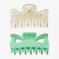 Arizona Green 2-pc. Hair Clip