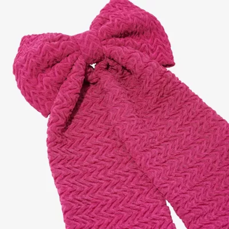 Arizona Pink Textured Hair Bow