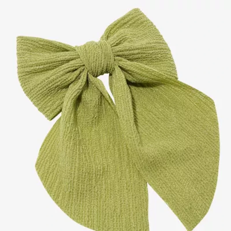 Arizona Green Textured Hair Bow