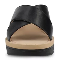 Journee Collection Cloudsteppers Womens Biara Wedge Sandals