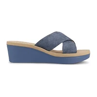 Journee Collection Womens Biara Wedge Sandals