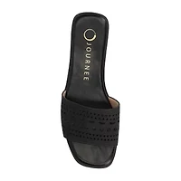 Journee Collection Womens Brodie Flat Sandals