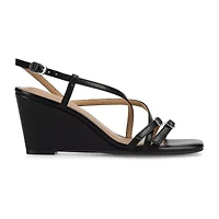 Journee Collection Womens Clinne Wedge Sandals