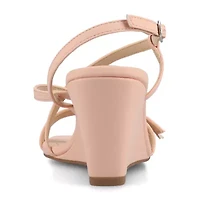 Journee Collection Womens Clinne Wedge Sandals