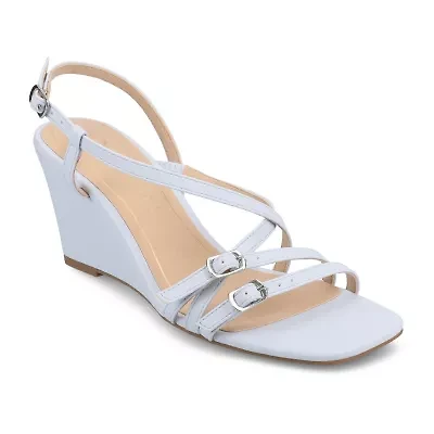 Journee Collection Womens Clinne Wedge Sandals