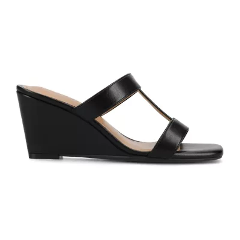 Journee Collection Womens Clodie Wedge Sandals