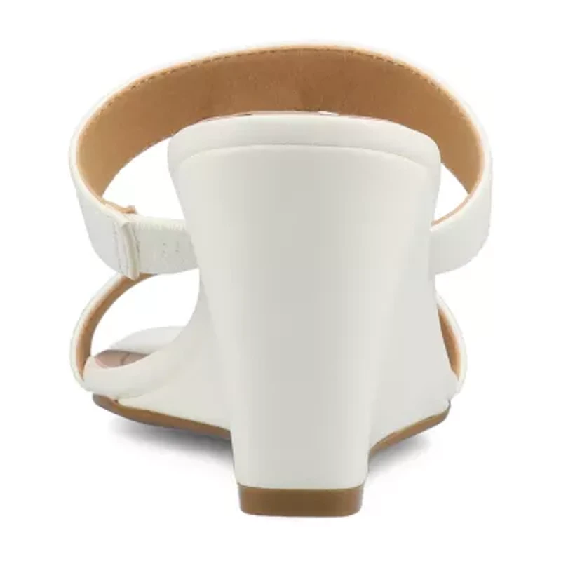 Journee Collection Womens Clodie Wedge Sandals