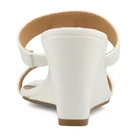 Journee Collection Womens Clodie Wedge Sandals