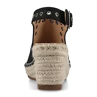Journee Collection Womens Crisie Wedge Sandals