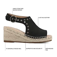 Journee Collection Womens Crisie Wedge Sandals