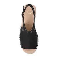 Journee Collection Womens Crisie Wedge Sandals