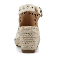Journee Collection Womens Crisie Wedge Sandals