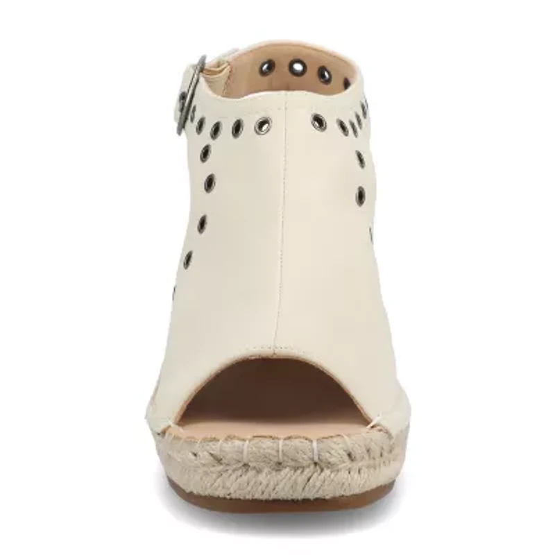 Journee Collection Womens Crisie Wedge Sandals