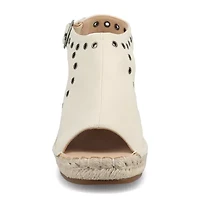 Journee Collection Womens Crisie Wedge Sandals