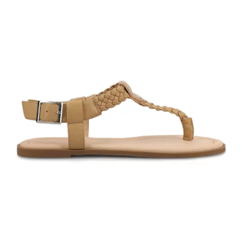 Journee Collection Womens Genevive Flat Sandals