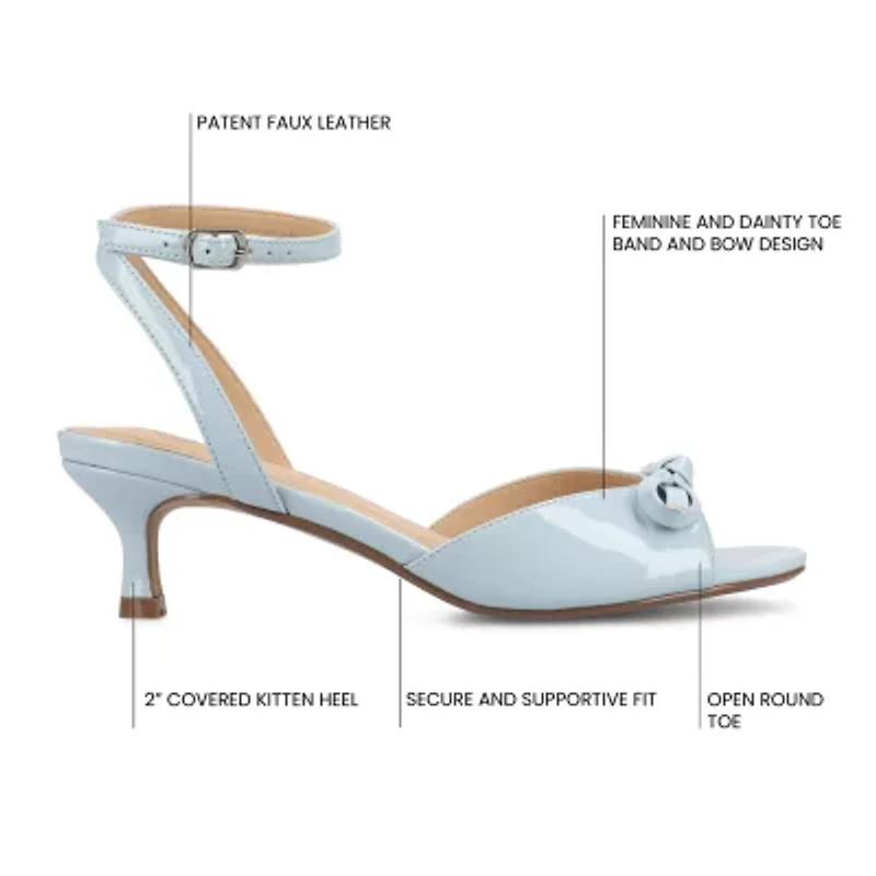 Journee Collection Womens Jennifer Heeled Sandals