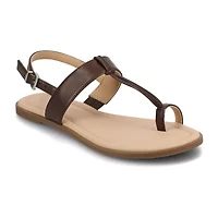 Journee Collection Womens Gerra Flat Sandals