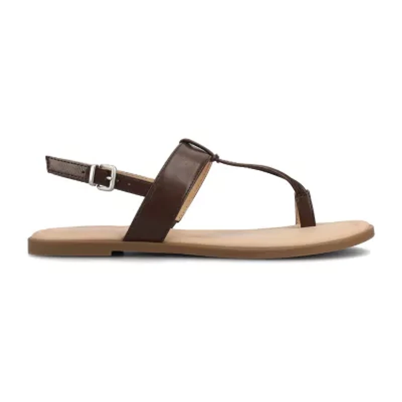 Journee Collection Womens Gerra Flat Sandals
