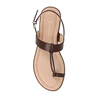 Journee Collection Womens Gerra Flat Sandals