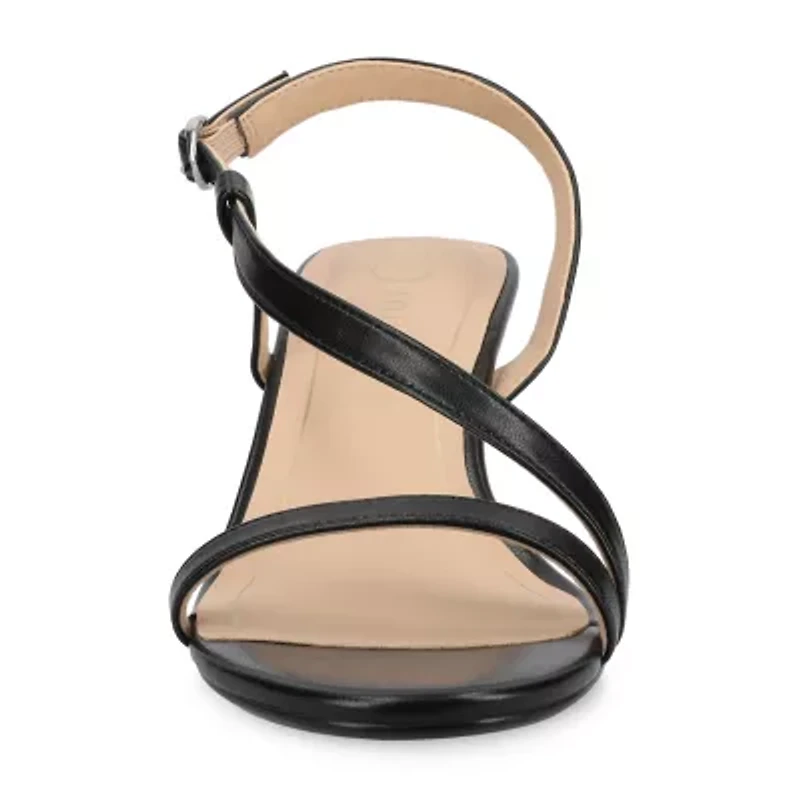 Journee Collection Cloudsteppers Womens Jemry Heeled Sandals