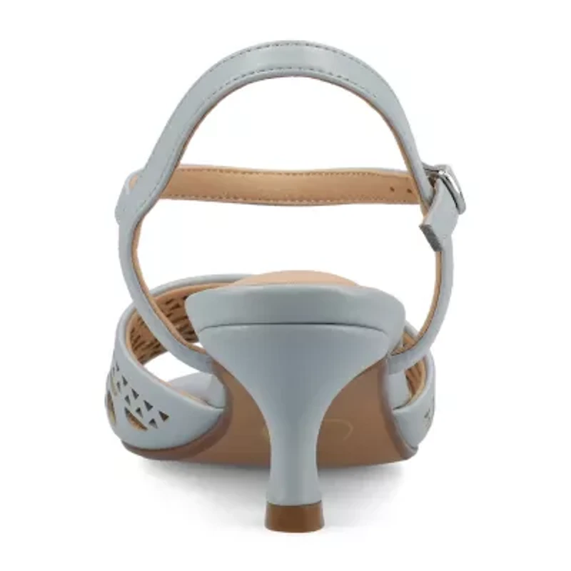 Journee Collection Womens Jessly Heeled Sandals