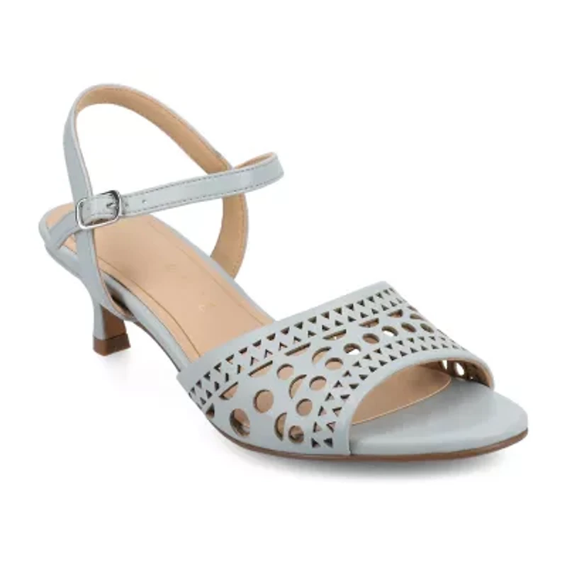 Journee Collection Womens Jessly Heeled Sandals
