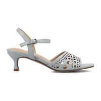 Journee Collection Womens Jessly Heeled Sandals