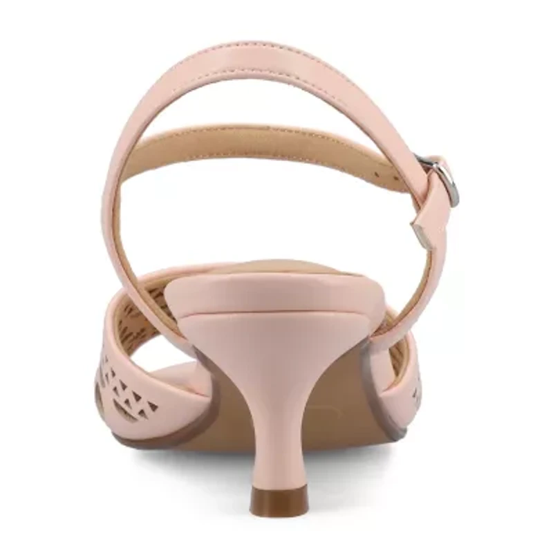 Journee Collection Womens Jessly Heeled Sandals