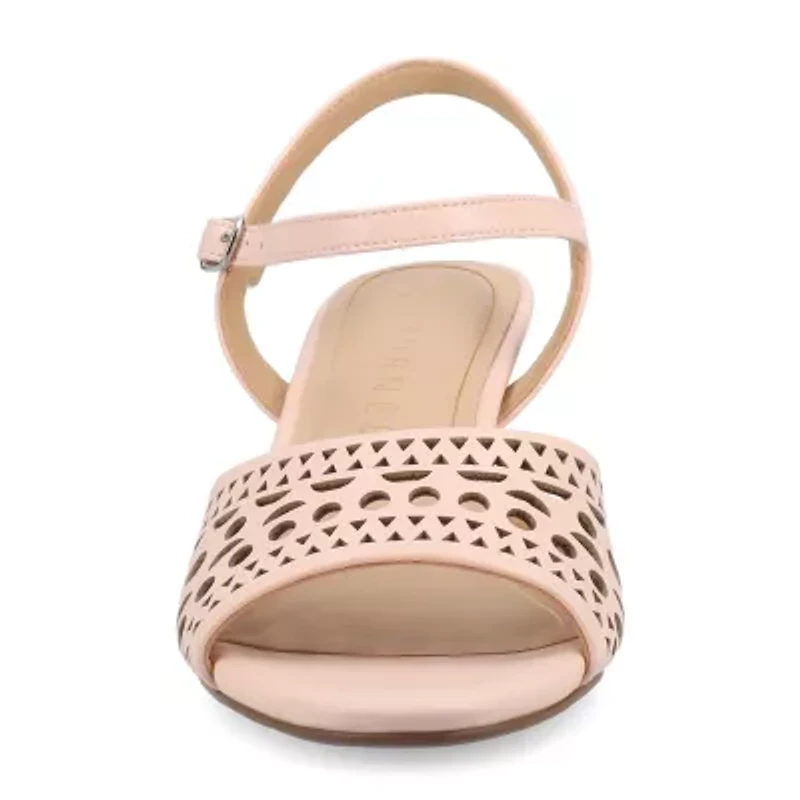 Journee Collection Womens Jessly Heeled Sandals