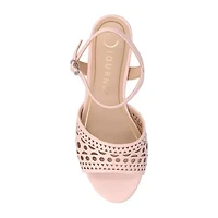 Journee Collection Womens Jessly Heeled Sandals