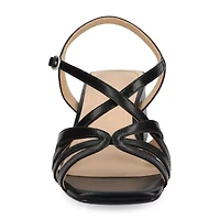 Journee Collection Cloudsteppers Womens Shyla Heeled Sandals