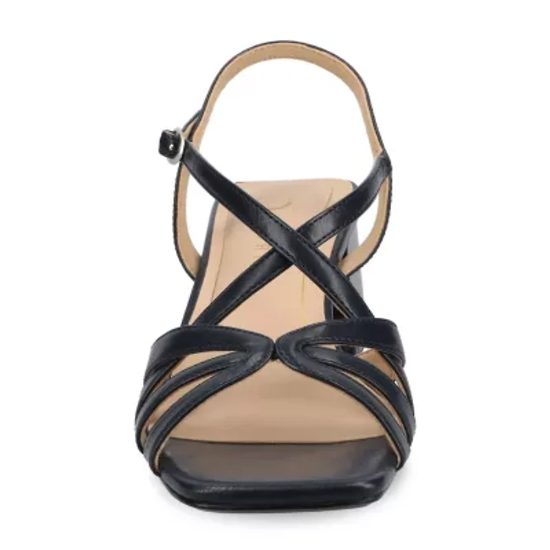 Journee Collection Womens Shyla Heeled Sandals