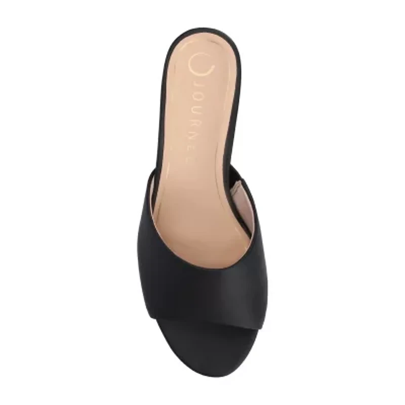 Journee Collection Womens Jeylah Heeled Sandals