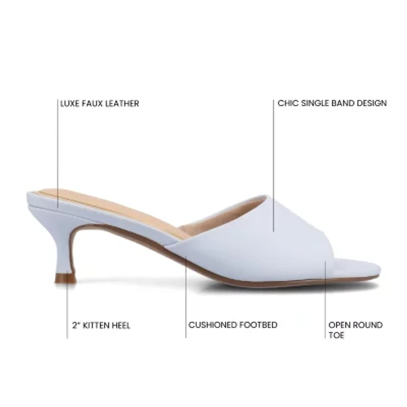 Journee Collection Womens Jeylah Heeled Sandals