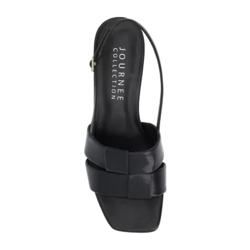 Journee Collection Womens Tabatha Heeled Sandals