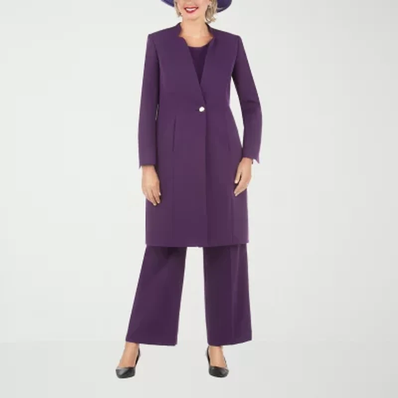 Giovanna Signature Womens-Plus 3-pc. Pant Suit