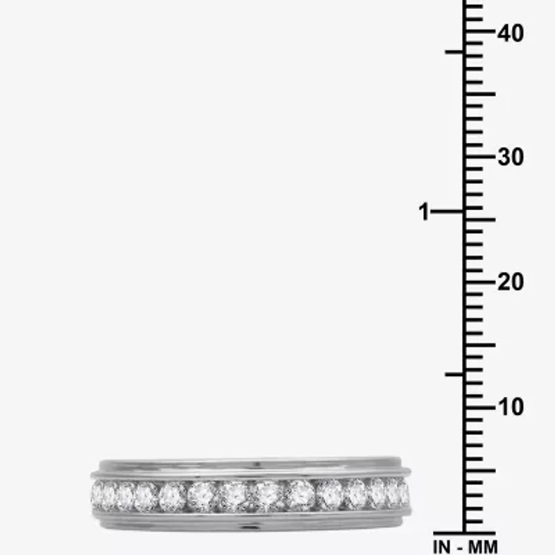 1/2 CT. T.W. Lab-Grown (H-I / I1) Diamond Wedding Band 10K White or Yellow Gold