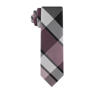 J. Ferrar Plaid Tie