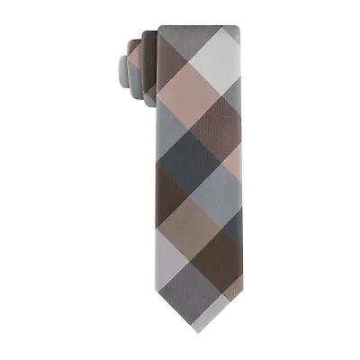 J. Ferrar Plaid Tie