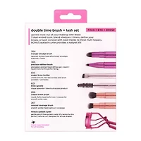 Real Techniques Double Time Brush + Lash Set