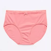 Ambrielle Organic Cotton Brief Panty