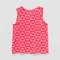 Xersion Performance Little & Big Kid Girls Crew Neck Sleeveless Active Tank Top