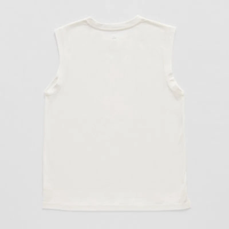 Xersion Little & Big Kid Boys Crew Neck Short Sleeve Active Tank Top