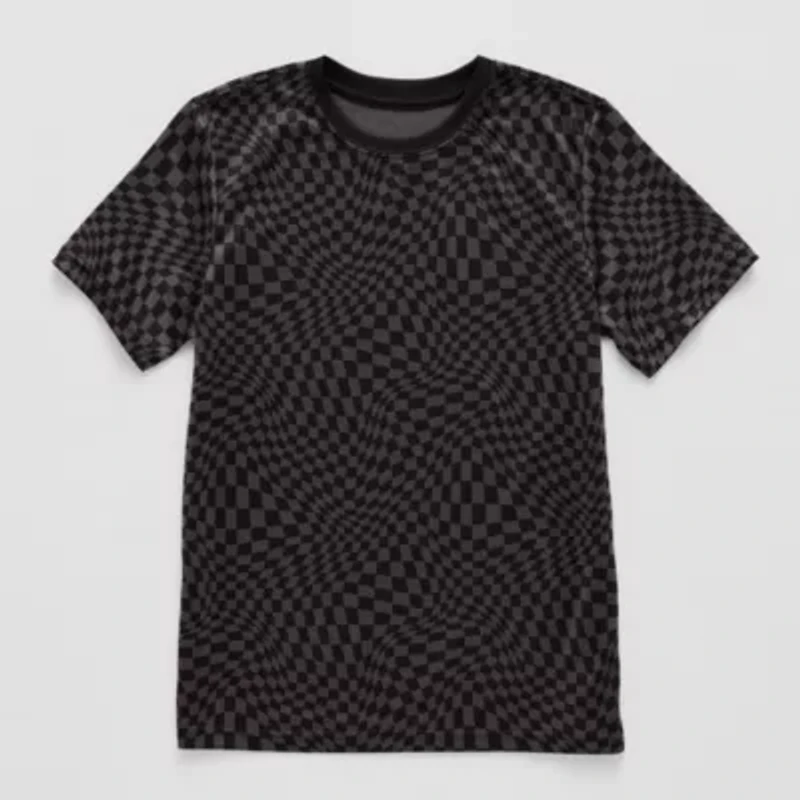 Xersion Performance Little & Big Kid Boys Crew Neck Short Sleeve Regular Fit Graphic T-Shirt