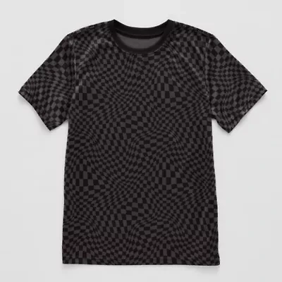 Xersion Performance Little & Big Kid Boys Crew Neck Short Sleeve Regular Fit Graphic T-Shirt