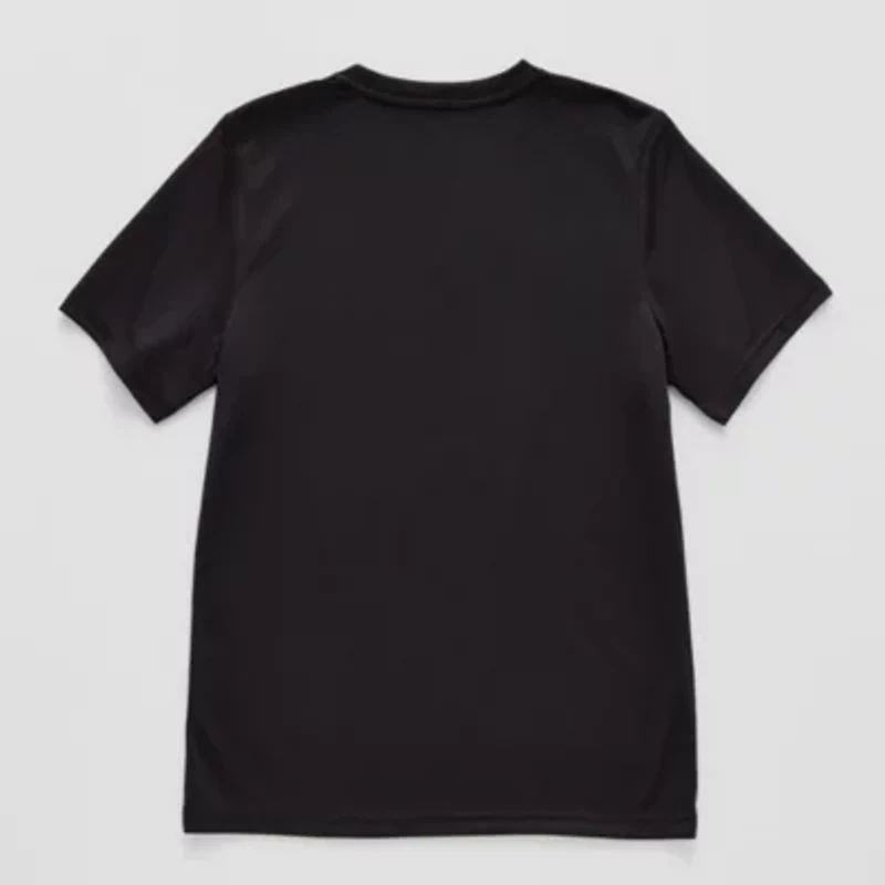 Xersion Performance Little & Big Kid Boys Crew Neck Short Sleeve Regular Fit Graphic T-Shirt