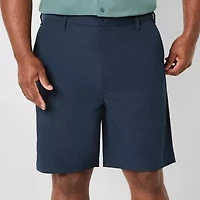 Stylus Mens 9" Mid Rise Big and Tall Chino Short