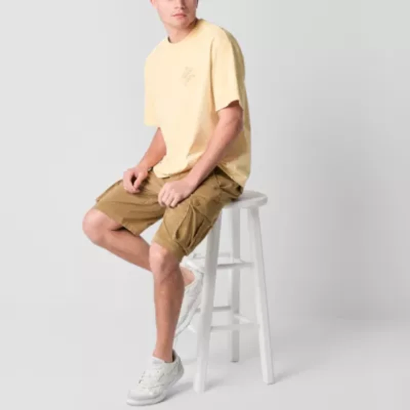 Arizona Mens Short Sleeve Boxy Fit Graphic T-Shirt