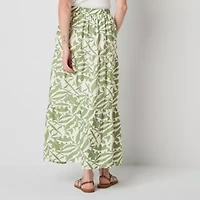 by&by Womens Mid Rise Maxi Skirt Juniors